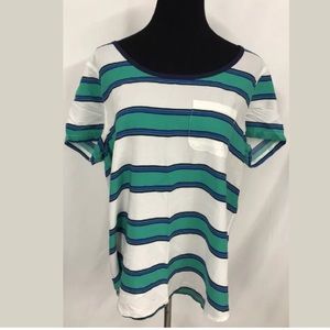 Gap striped‎ top L